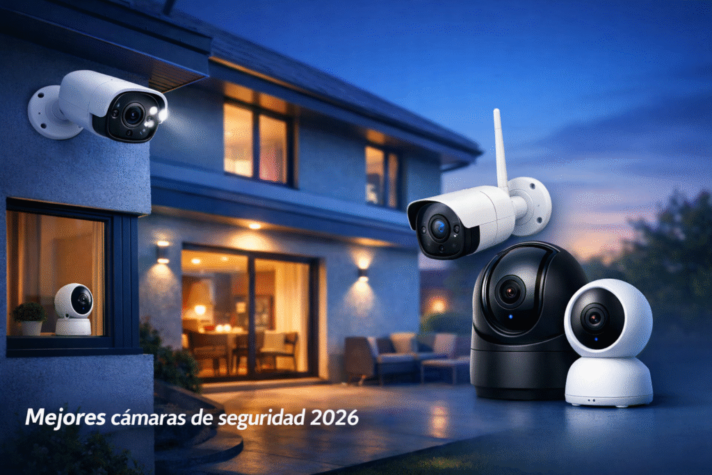 Mejores cámaras de seguridad en 2026 Mejores cámaras de seguridad para casa en 2026 comparativa